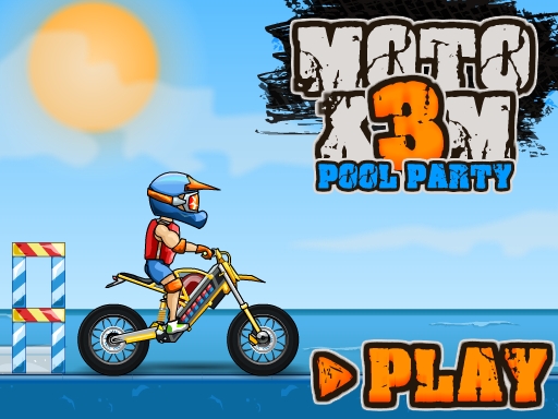 Moto X3M Pool Party gameplay