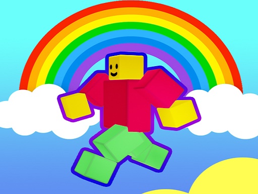 Rainbow Obby gameplay